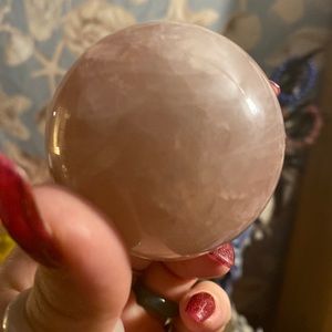 Rose Quarts Sphere